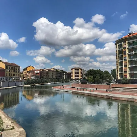 Apartman Monolocale Darsena Rainbow Milánó